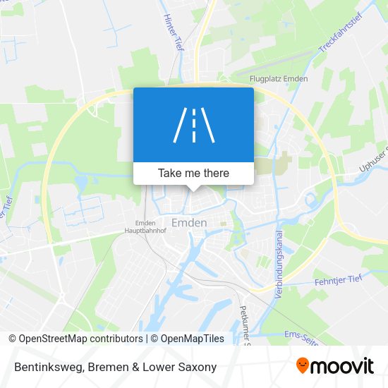 Bentinksweg map