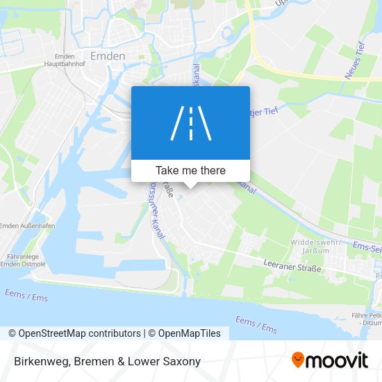Birkenweg map