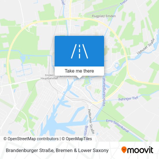 Brandenburger Straße map
