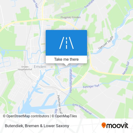 Butendiek map