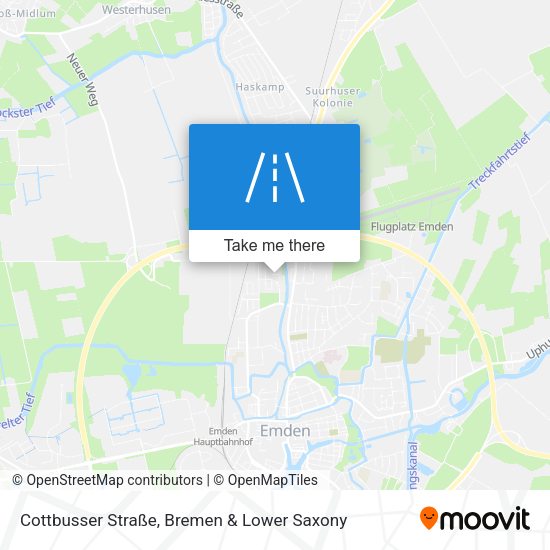 Cottbusser Straße map