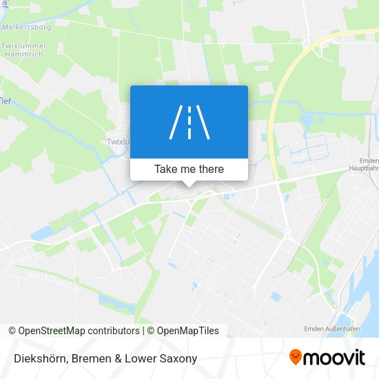 Diekshörn map