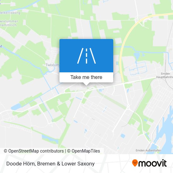 Doode Hörn map