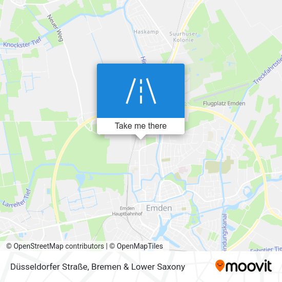 Düsseldorfer Straße map