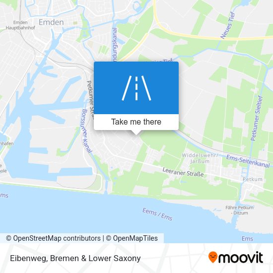 Eibenweg map