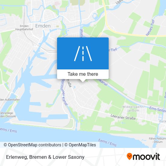Erlenweg map