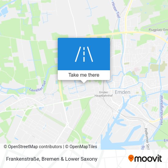 Frankenstraße map
