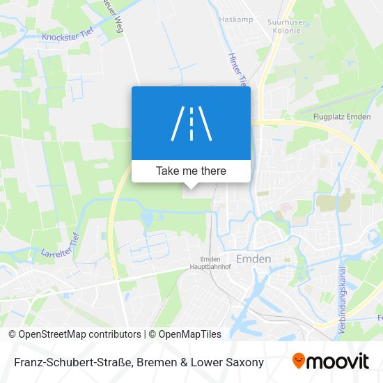 Franz-Schubert-Straße map