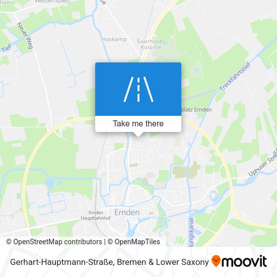Gerhart-Hauptmann-Straße map