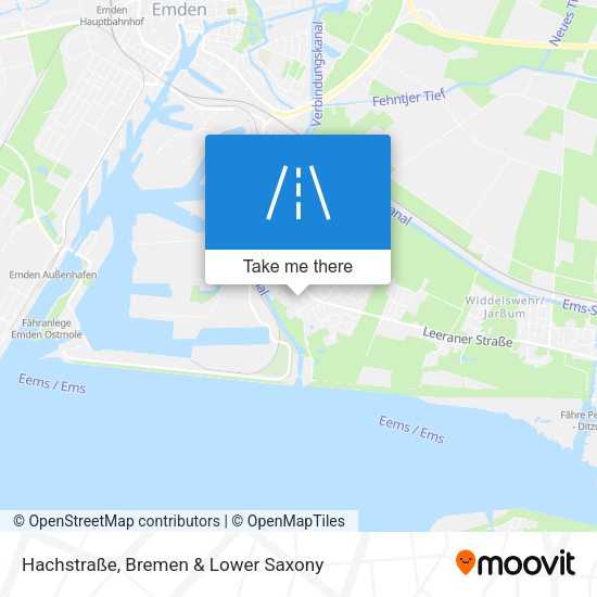 Hachstraße map