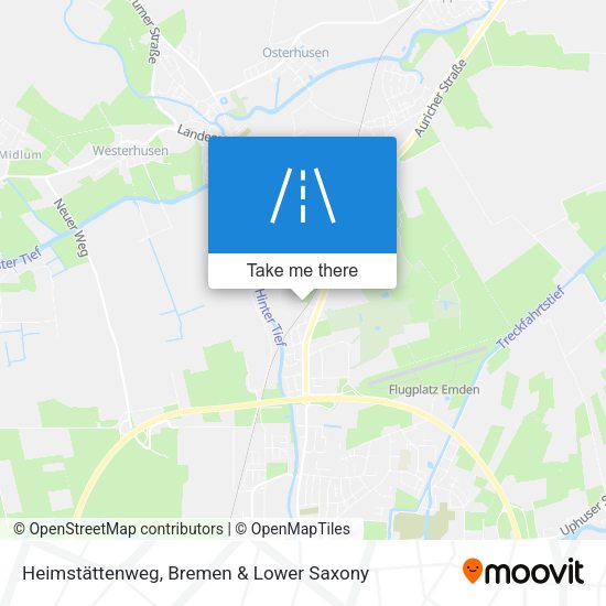 Heimstättenweg map
