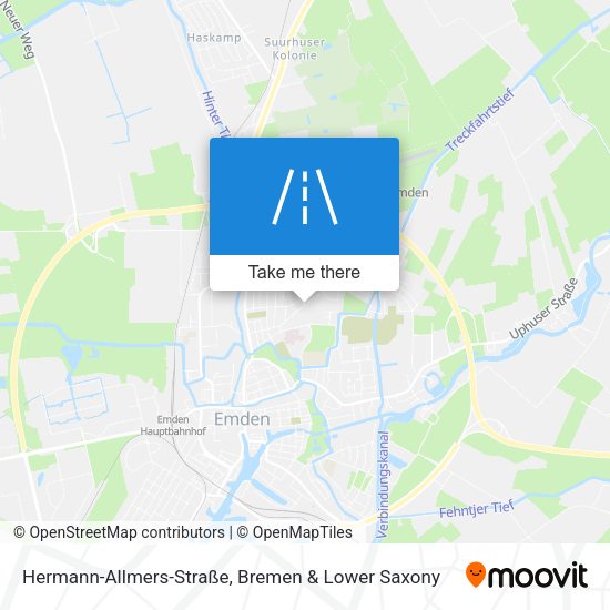 Hermann-Allmers-Straße map