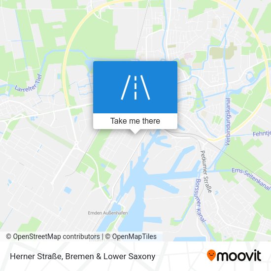 Herner Straße map