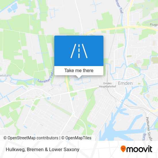 Hulkweg map