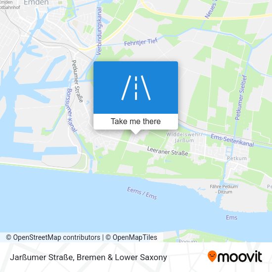 Jarßumer Straße map