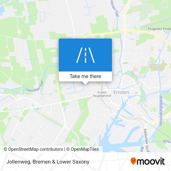 Jollenweg map