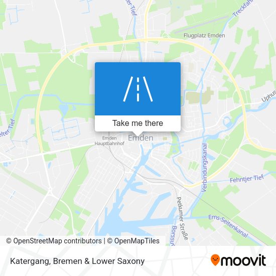 Katergang map