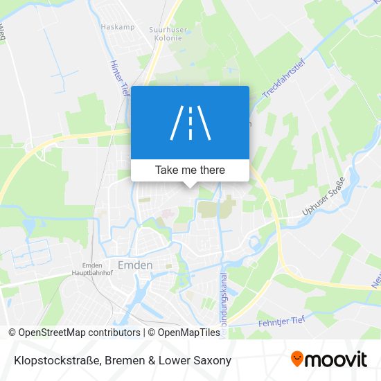 Klopstockstraße map