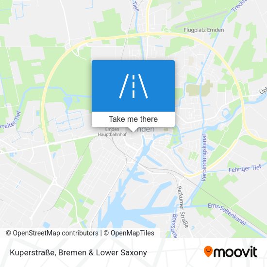 Kuperstraße map