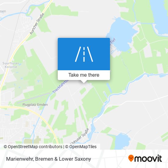 Marienwehr map