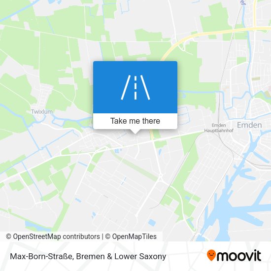 Max-Born-Straße map