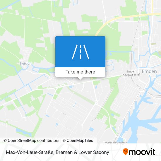 Max-Von-Laue-Straße map