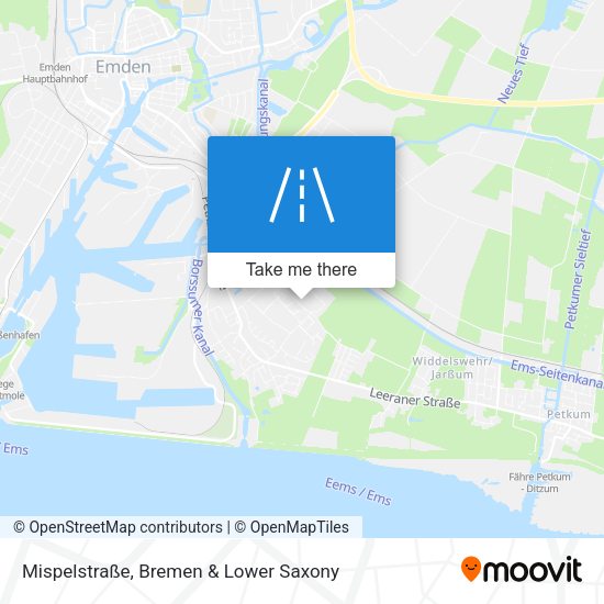 Mispelstraße map