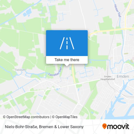 Niels-Bohr-Straße map