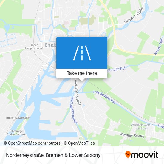 Norderneystraße map
