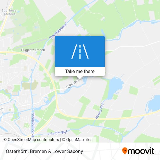 Osterhörn map