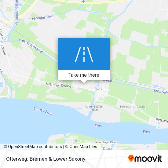 Otterweg map