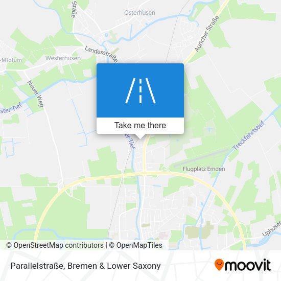 Parallelstraße map