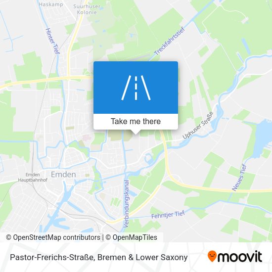 Pastor-Frerichs-Straße map