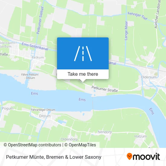 Карта Petkumer Münte