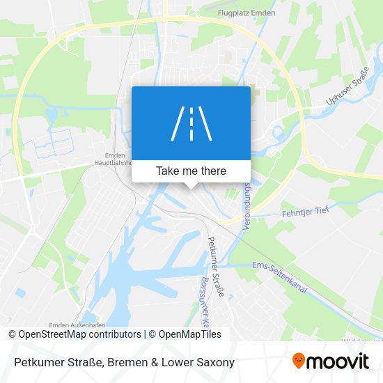 Petkumer Straße map