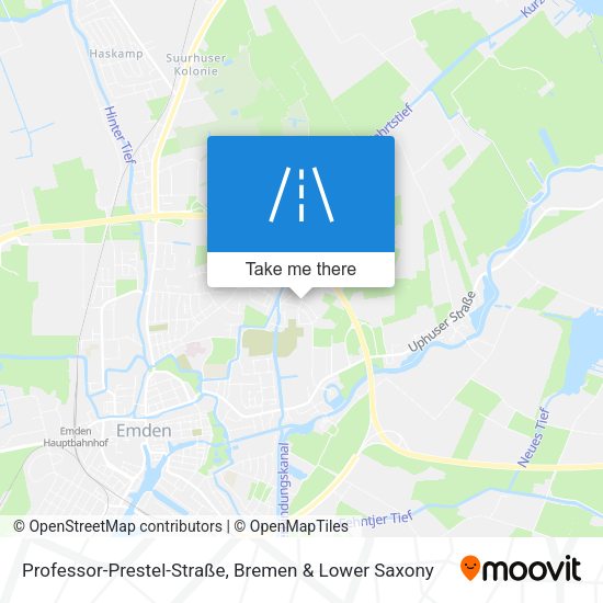 Professor-Prestel-Straße map