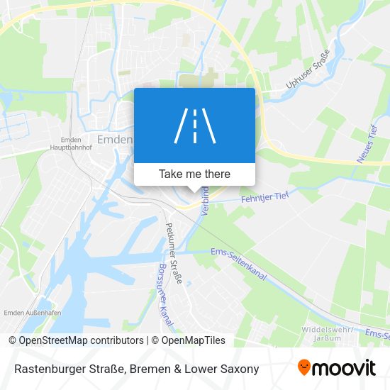 Rastenburger Straße map