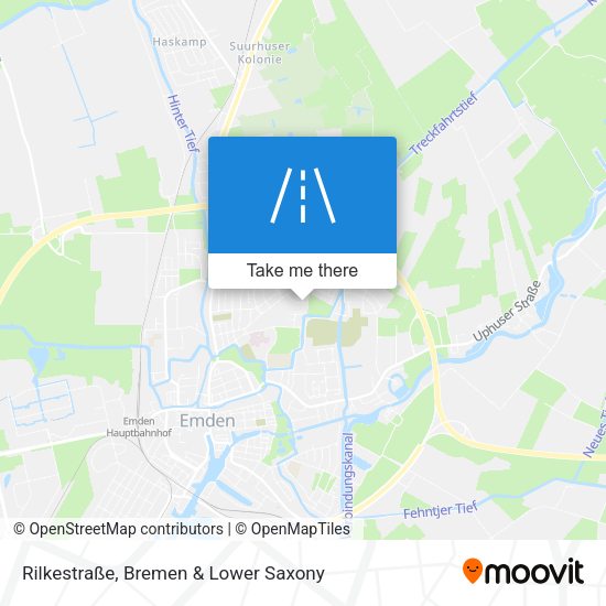 Rilkestraße map