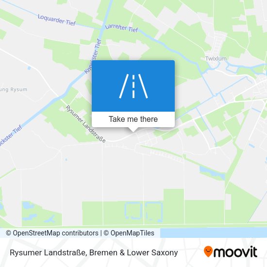 Rysumer Landstraße map