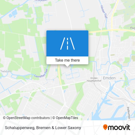 Schaluppenweg map