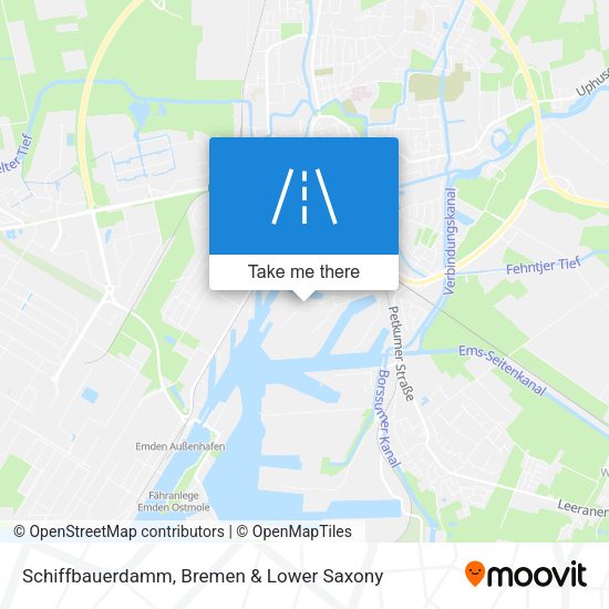 Schiffbauerdamm map