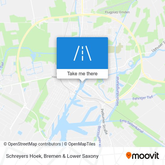 Schreyers Hoek map