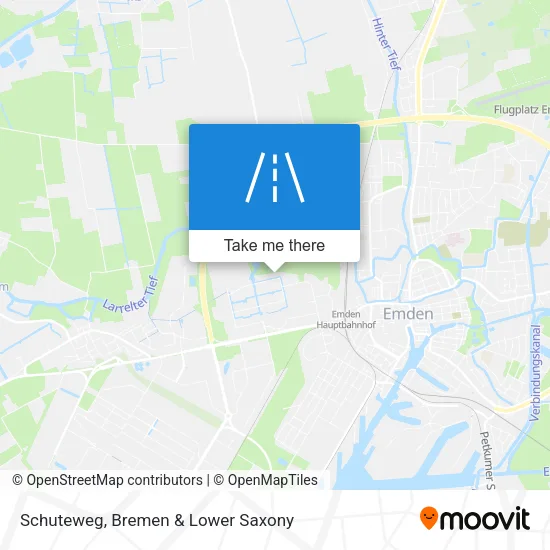 Карта Schuteweg