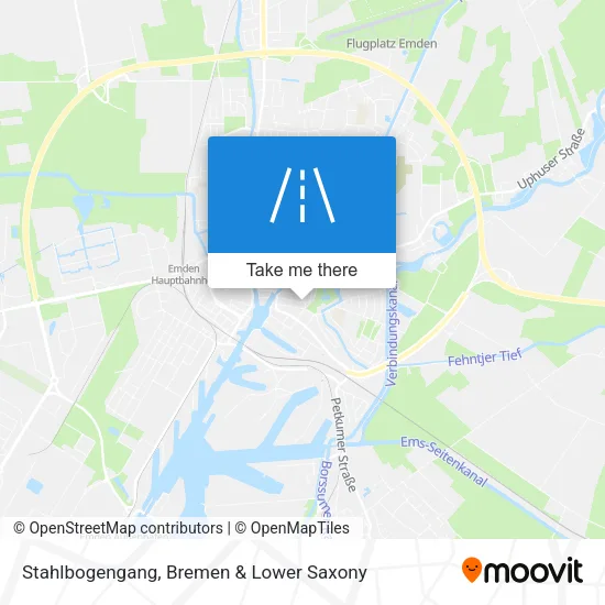 Карта Stahlbogengang