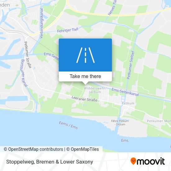 Stoppelweg map