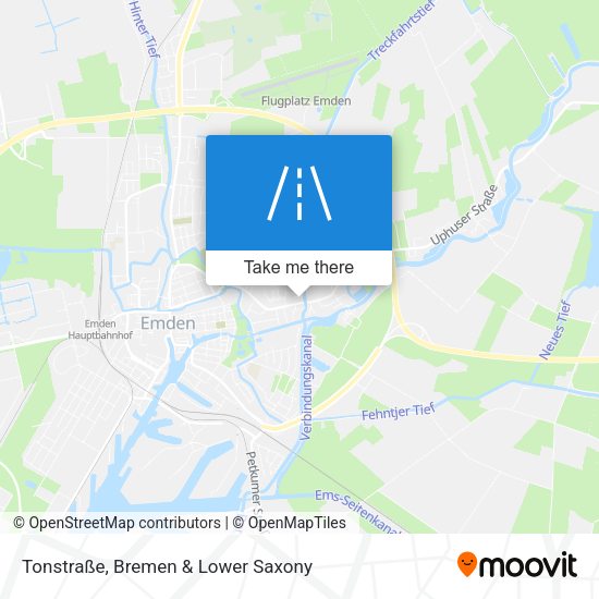 Tonstraße map
