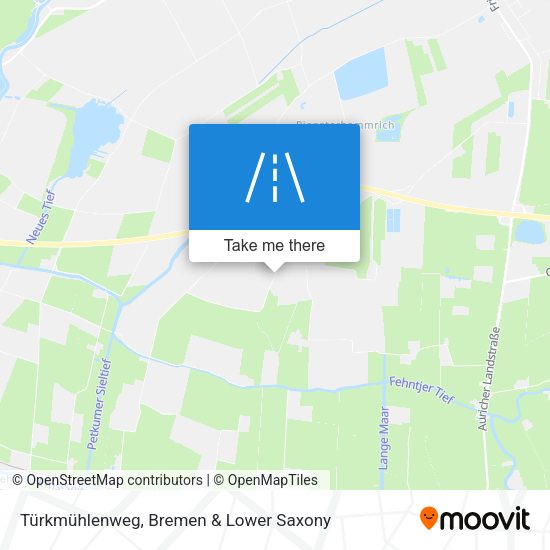 Türkmühlenweg map