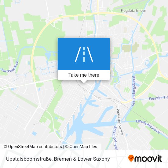Upstalsboomstraße map