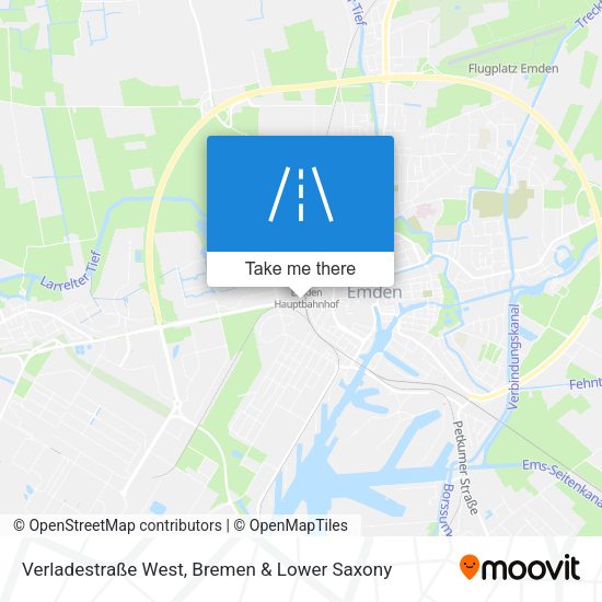 Verladestraße West map