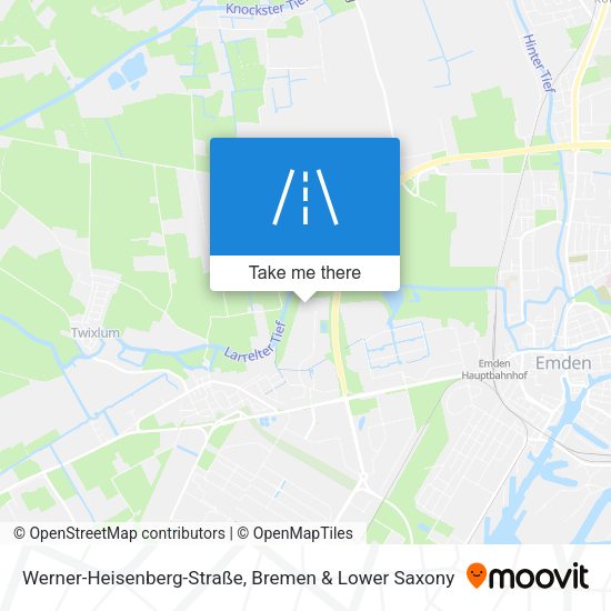 Werner-Heisenberg-Straße map